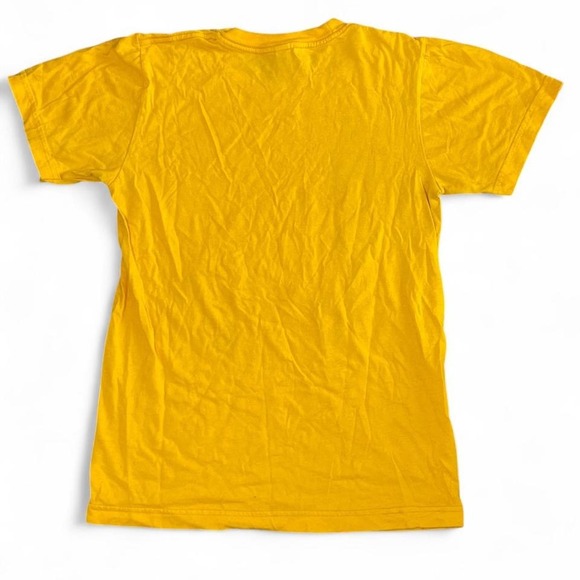 Yellow and green 1988 Seattle Space Needle/SeaTac cotton tee-American Apparel - Picture 4 of 4